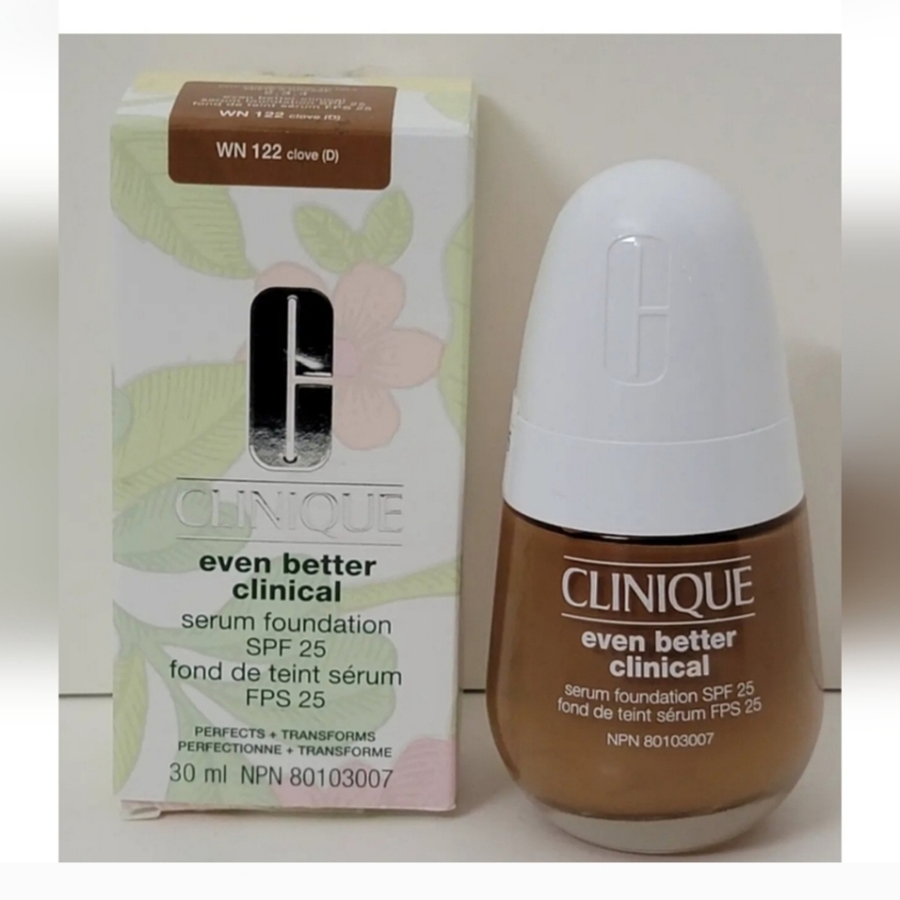 CLINIQUE Even Better Clinical Serum Foundation 30 ml SPF 25 WN 122 CLOVE D